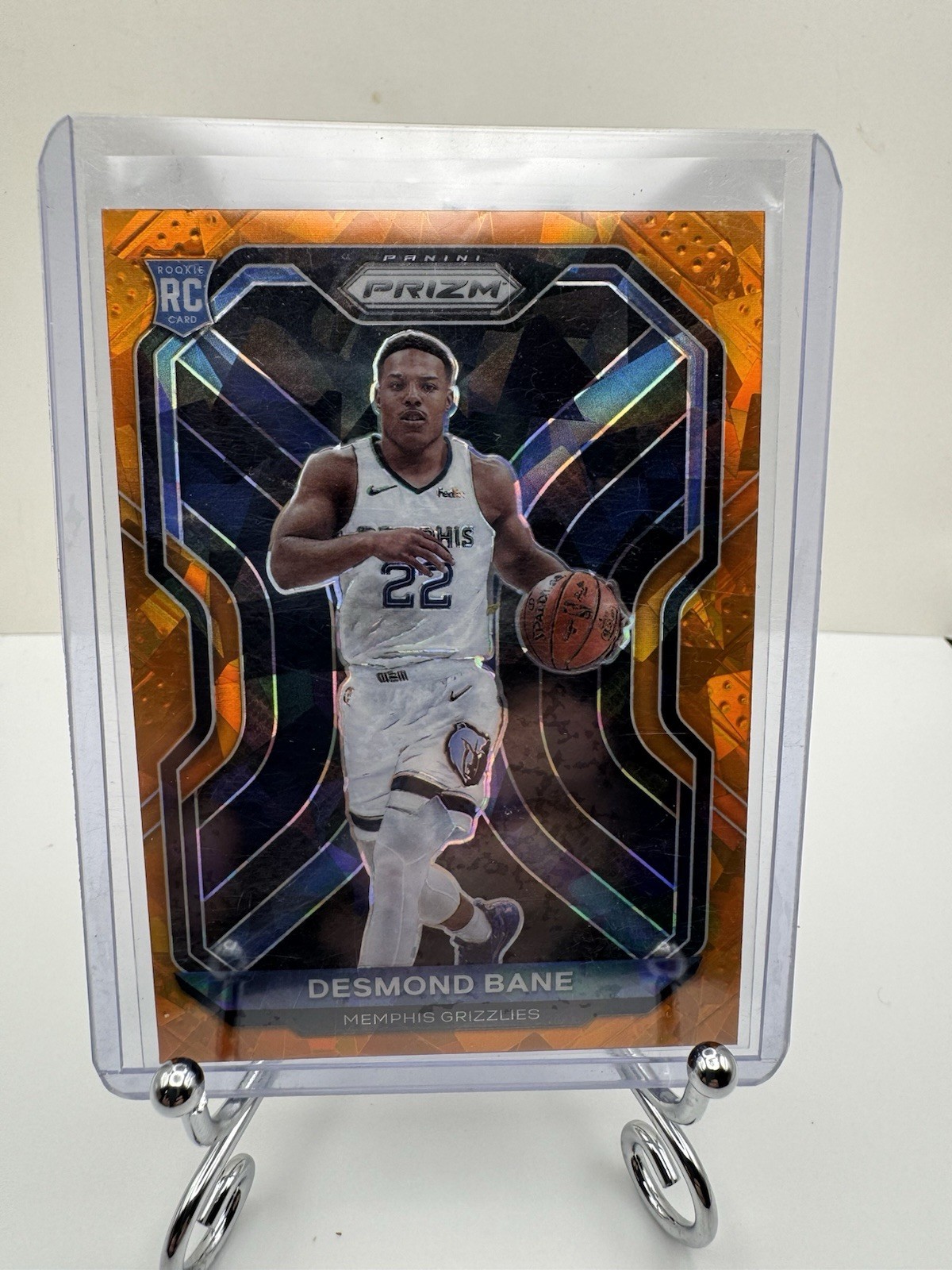 2020-21 Panini Prizm - Desmond Bane #297 Orange Ice Prizm (RC)