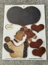 Folkart Plaid Enterprises Inc. No. 59232 Hearts & Flowers Painting Wooden Kit