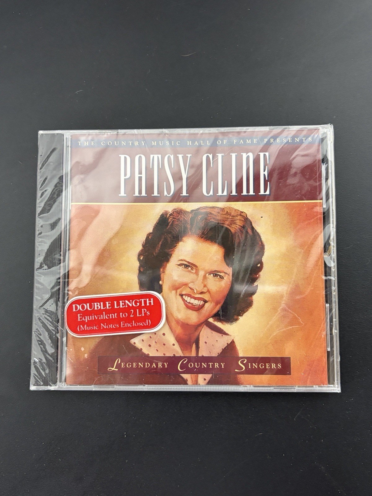 The Country Music Hall of Fame Presents Patsy Cline New Sealed CD Double Length