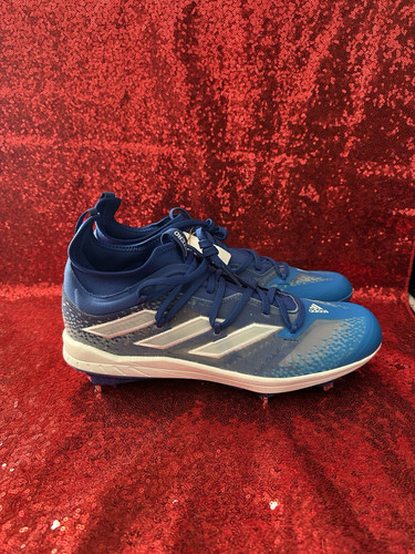 Adidas Adizero Afterburner Royal Blue Metal Baseball Cleats Men’s Size 12 HP2178