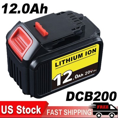 NEW for Aeboren 20V Max 12000mAh Lithium Ion Battery DCB206 DCB204-2 DCB200-2