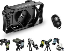 Telescope Phone Adapter, Binocular Photo Adapter for Android  Iphone, Phone Hol