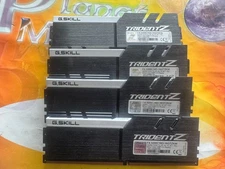 G.Skill 32GB (4 x 8GB) DDR4-3600MHz PC4-28800 Desktop Memory F4-3200C14D-16GTZR