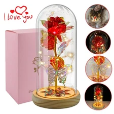 Christmas Rose Gift for Women Mom Girlfriend Wife Valentines Birthday Presents