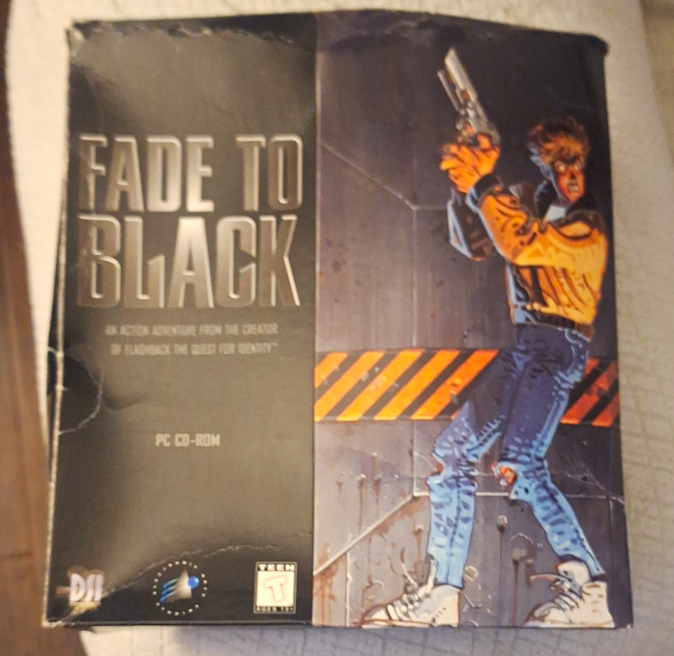 GT Interactive Fade to Black PC CD-ROM Big Box Original Game Box Only ...