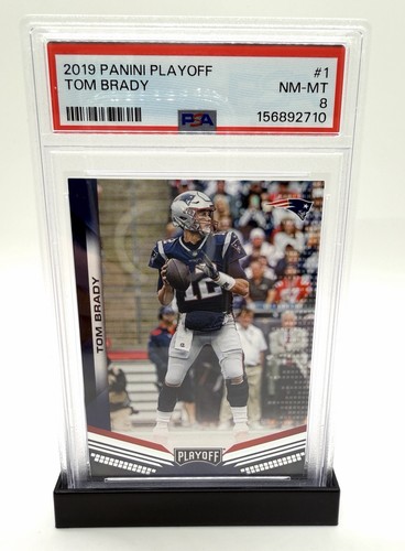 2019 Panini Playoff - Tom Brady #1 PSA 8