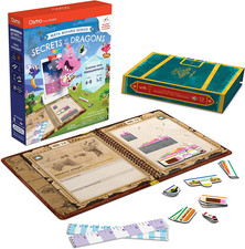 Osmo Math Wizard Secrets of the Dragons iPad/Fire STEM Game 6  8 Base Required