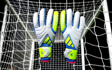 adidas Copa Pro Goalkeeper Gloves Blue Fusion / Halo Blue / Lemon JF8897 Size 11