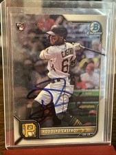 2022 Bowman Chrome  - Rodolfo Castro Auto Pittsburgh Pirates Phillies