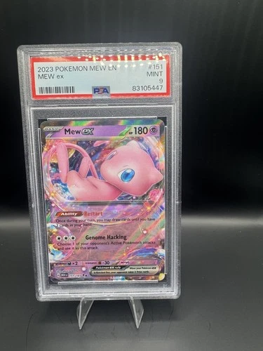 Pokémon Mew ex 151/165 Scarlet & Violet 151 PSA 9 Double Rare Holo Psychic