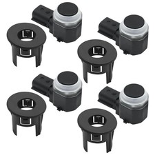 4Pcs Parking Reverse Aid Sensor with Retainer Bracket Replacement for Ford F150