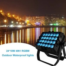 Outdoor LED City Color Wall Washer Light 24X10w 4in1 Stage Building Wash Light