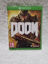 DOOM Xbox One Game 2016 Bethesda Complete With Manual Disc & Case PEGI 18