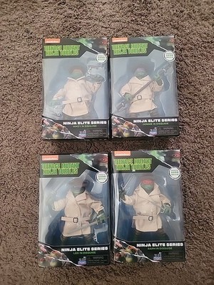 Lot Of 4 Teenage Mutant Ninja Turtles In Disguise Playmates 1990 Movie Turtles