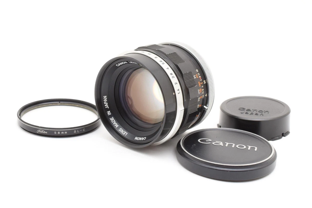 Canon FL f/1.4 Lenses 50mm Focal for sale | eBay