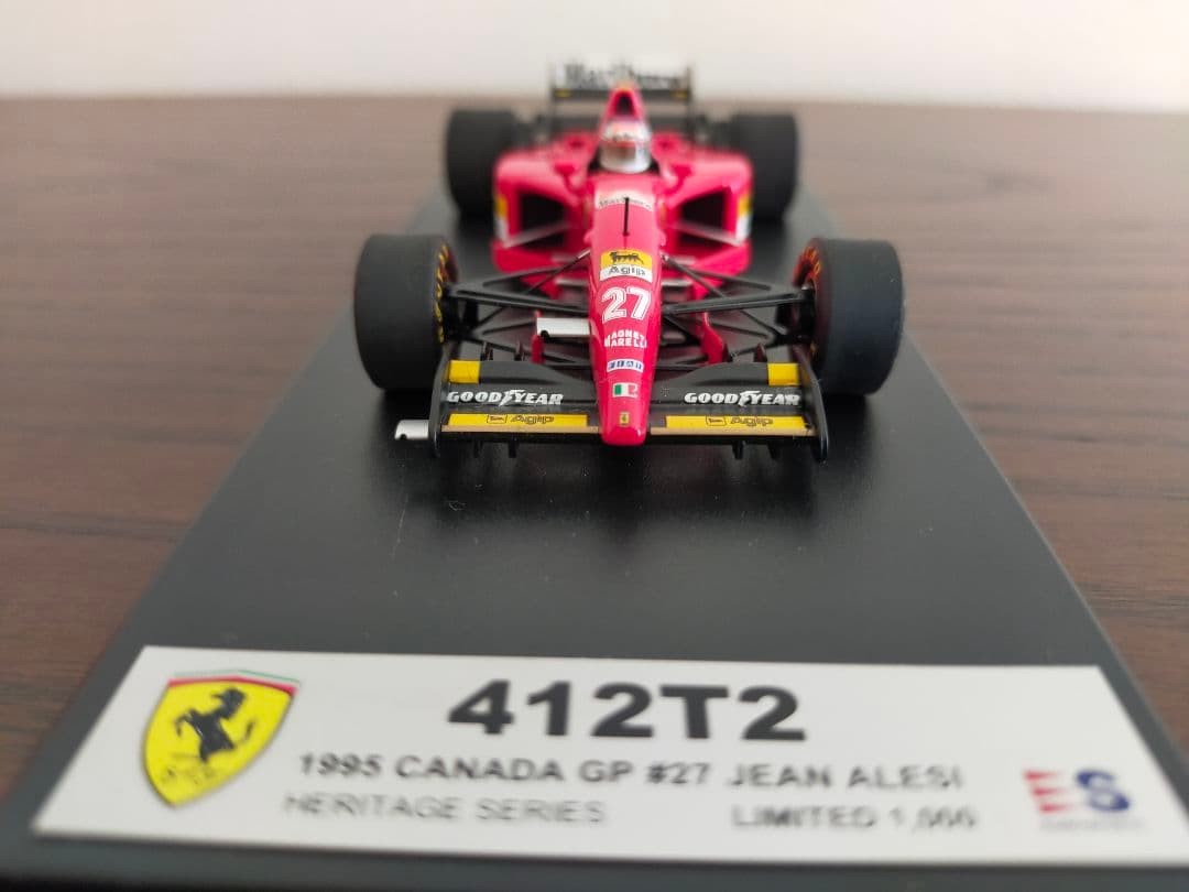 ルックスマート 1/43 フェラーリ 412T2 カナダGP 優勝 アレジ LookSmart 1/43 Ferrari 412T2 Canadian Grand Prix Winner Alesi