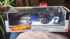 NEW Hot Wheels Jay Leno's Garage 1:64 Diecast Set Mercedes-Benz Ford GT Shelby