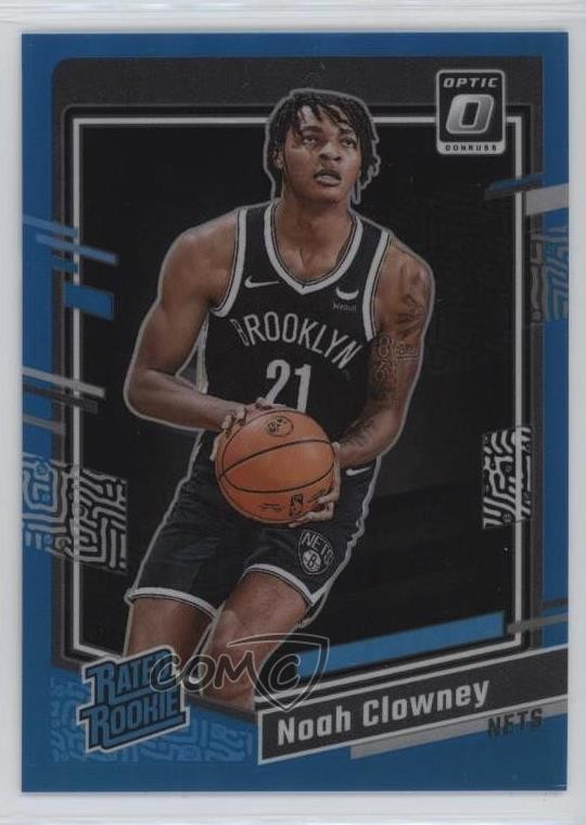 2023 Panini Donruss Optic Rated Rookie Aqua Prizm 156/249 Noah Clowney #205 RC