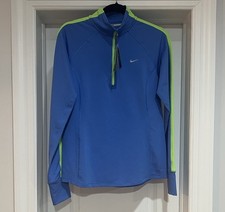Women  s Nike Running Dri Fit Racer Long Sleeve Quarter Zip NEW with Tag