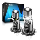 NOVSIGHT 2x h7 Led Headlight Bulbs Halogen Replacement 60W DRL 22000LM White