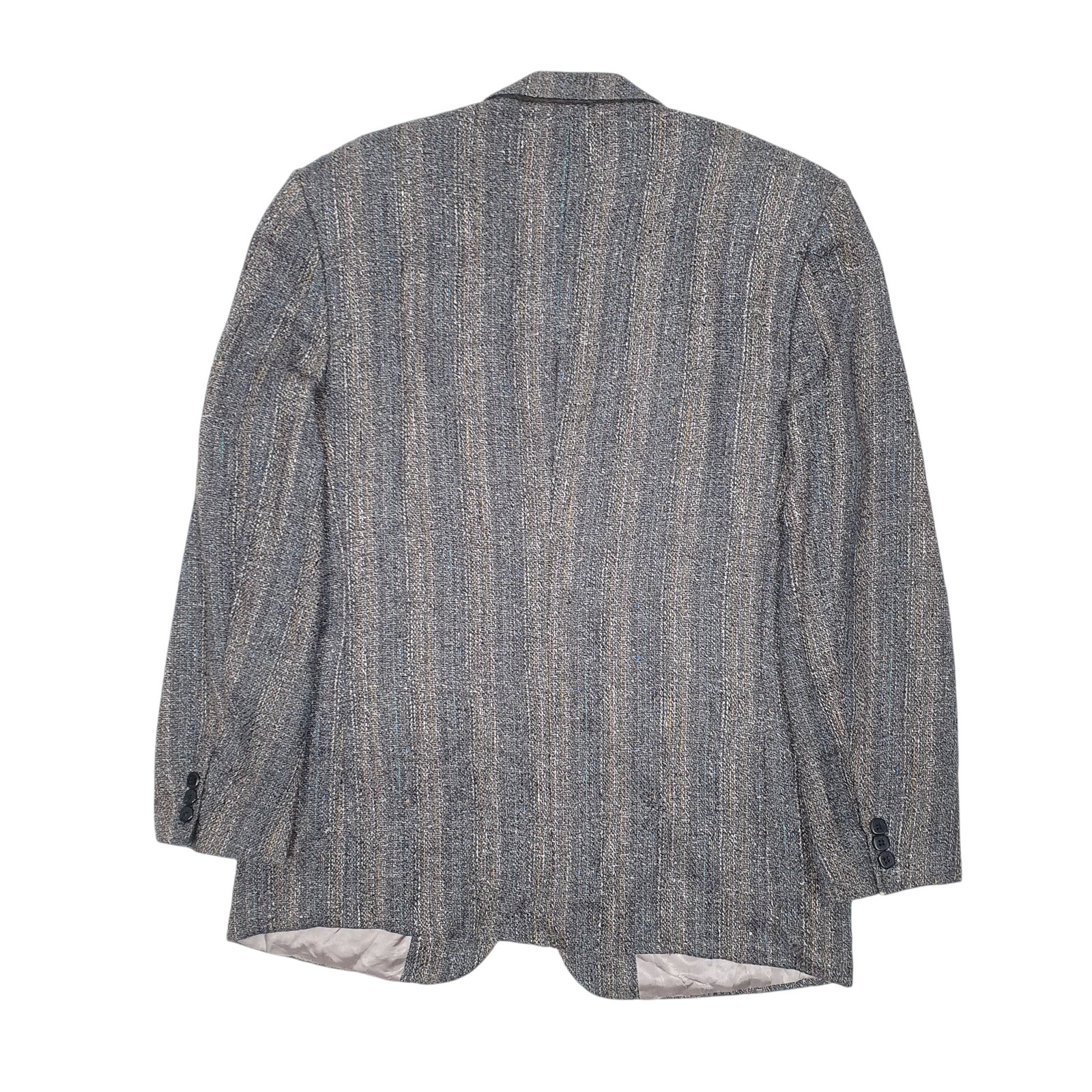 HERITAGE CLASSIC Blazer Jacket Coat Silk Vintage 80s Made In Canada Mens 44 image 3