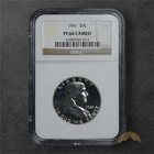 1961 Franklin Proof Half Dollar 50C - NGC PF66 Cameo - Philadelphia