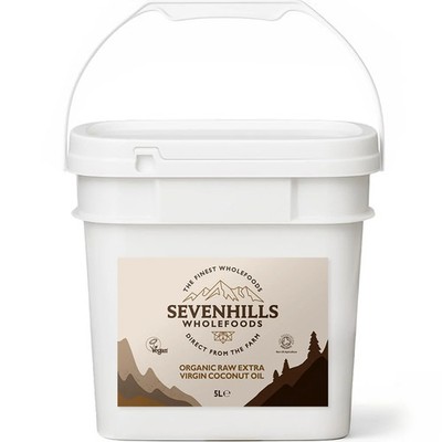Sevenhills Wholefoods 5L Bio Kokosöl extra nativ roh (kaltgepresst)