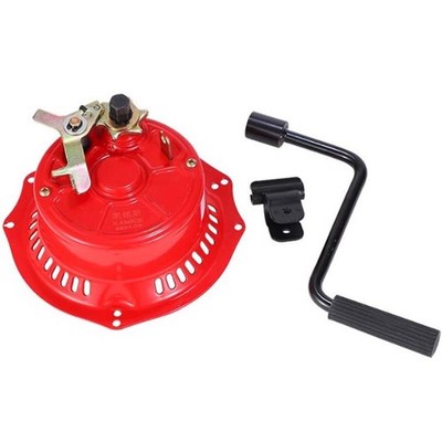 Microtiller Hand Crank No-pull Starter 168F-170F 188F-192F Diesel Engine