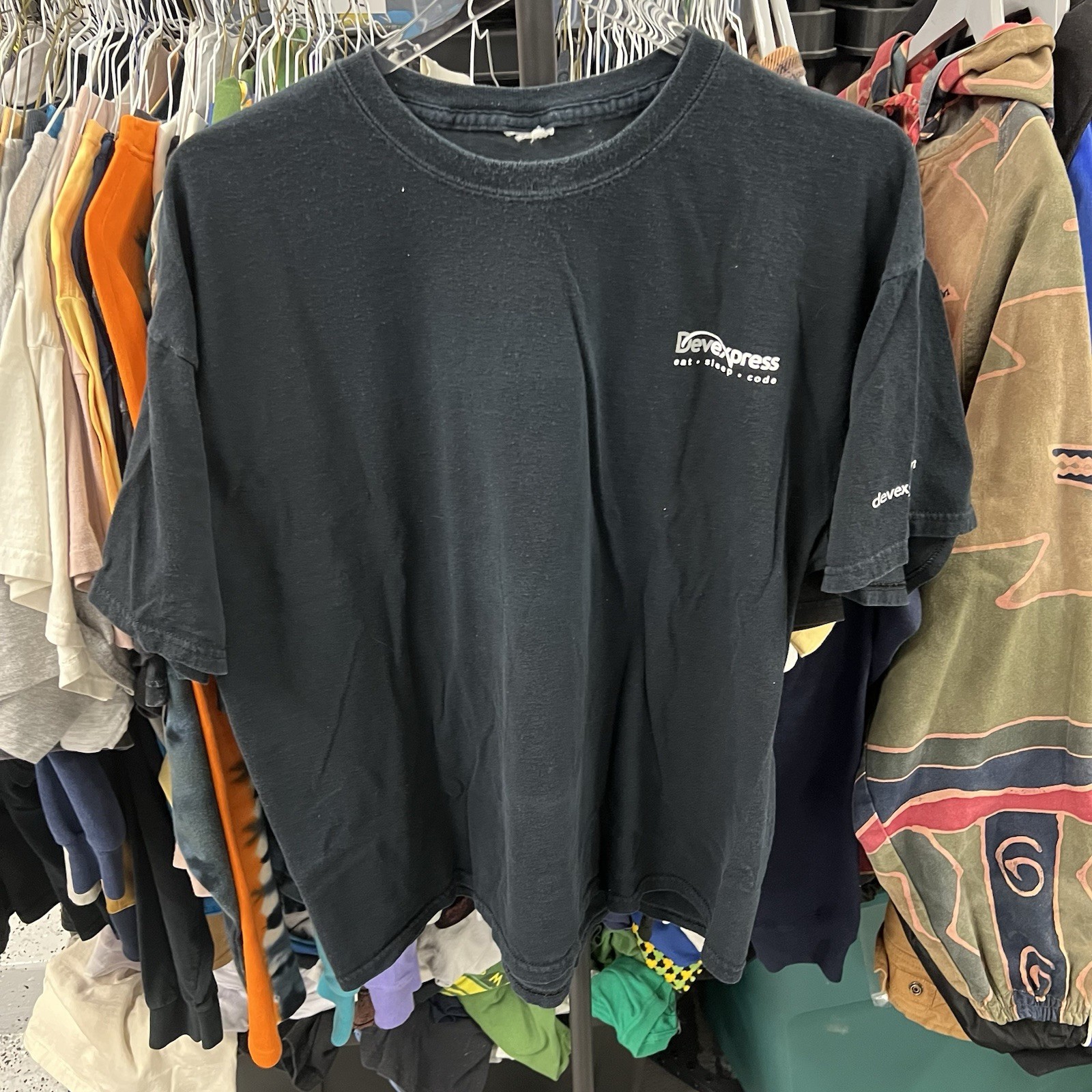 Tech T Shirt Eat Sleep Code Dev Express Developer… - image 2