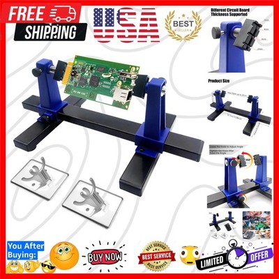 Adjustable Soldering Clamp, PCB Holder Frame and Clamping Kit for Circuit Boa...