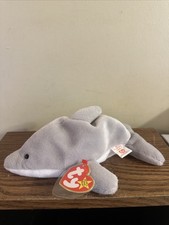 TY Beanie Baby - FLASH the Dolphin