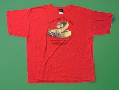 ヨト　2XL National Geographic Mens XXL Vintage Y2K 2000's SHAKE RATTLE