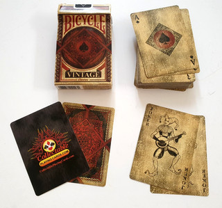 BICYCLE VINTAGE CLASSIC DECK by Johnny Whaam Cards for Magic Tricks