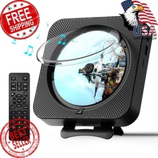 MICOCIOUS Portable CD Player with Bluetooth Desktop CD Player for Home CD Mus...