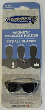1 pc ReadeRest Magnetic Eyeglass Holder New 1 Black Shades USA Made