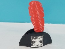 PLAYMOBIL ZWEIHORN ROTE FEDER KAPITÄN PIRATEN PIRATEN REF 3550 3385 PIRATENSC...