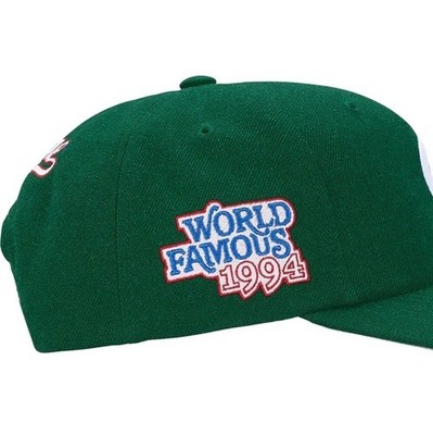 supreme キャップ WORLD FAMOUS 1994 Sロゴ SUPREME WORLD FAMOUS S LOGO 6-PANEL (DARK GREEN) SS26 CAMP CAP