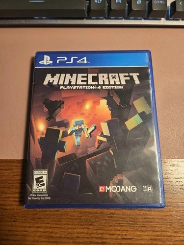 Minecraft Playstation 4 Edition 2014 Sony Playstation 4 Mojang Sandbox CIB