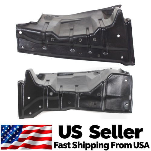 Set of 2 Engine Splash Shield For Mitsubishi Outlander Sport 2011-2024 Rear
