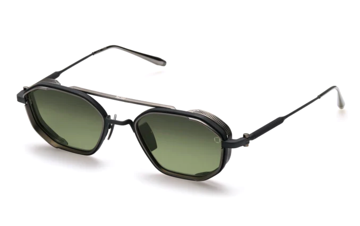 Akoni Sunglasses Eris Two AKS-508D-51 Black Unisex New Authentic