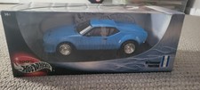Hot Wheels 1:18 1983 DETOMASO PANTERA BLUE 2002 New