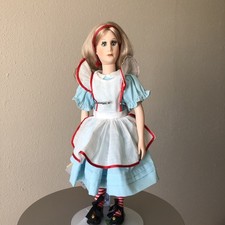 STEIFF Alice in Wonderland and Friends 12" Suzanne Gibson Doll Fully Clothed