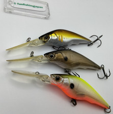 3Lot Yo-Zuri Hardcore Shad SH60SP HTF Duel Crankbait Fishing Bait Lure JDM 2