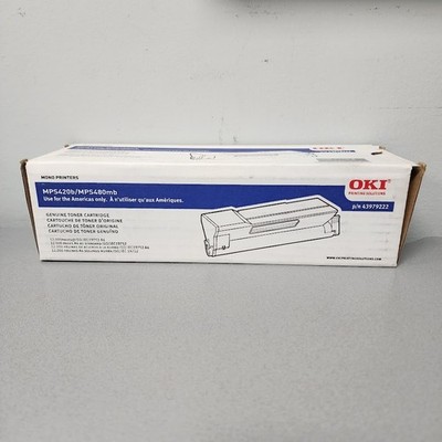 Oki 43979222 Black Toner Cartridge