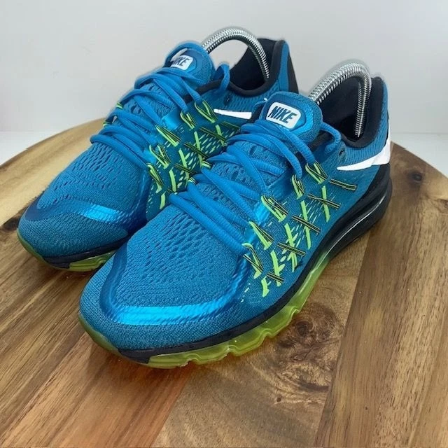 Nike Air Max 2015 Blue Lacquer Volt W for sale | eBay