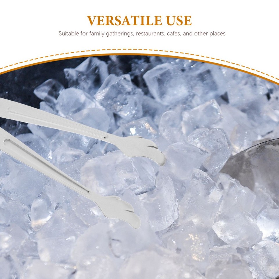 Edelstahl-Küchenzange 23.8cm - Halbrundes Zahndesign, U-Griff, Spülmaschinengeeignet