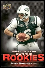 Mark Sanchez 2009 Upper Deck #RW-1 Own the Rookies New York Jets