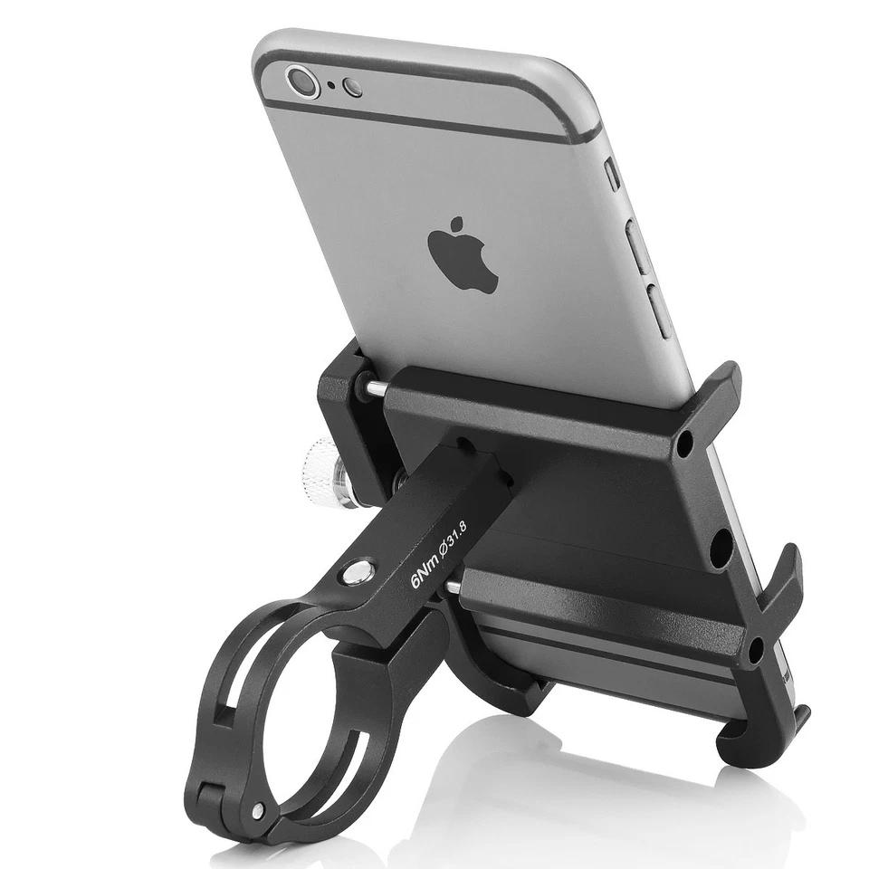 Alu Fahrrad Halter Handy Halterung e-Bike Smartphone Universal Motorrad GUB PRO3 - Bild 3 von 4
