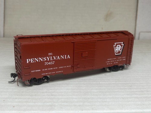 HO PENNSYLVANIA RAILROAD 40' AAR BOXCAR RTR SERIE RAMA #70457 PC CONRAIL | Zustand: Used