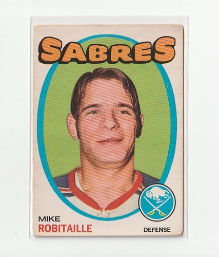 Mike Robitaille #8 1971 O-Pee-Chee card